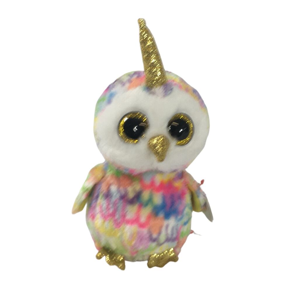 TY Beanie Boo Unicorn Owl NEW